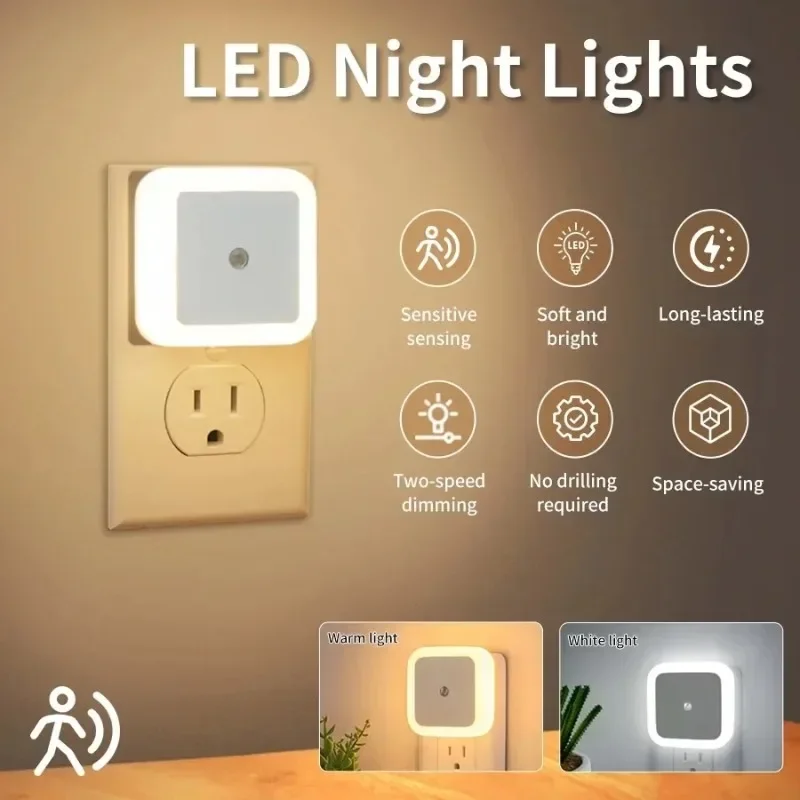 1/6PCS 무선 LED 야간 조명 센서 빛 EU/UK - Floating Nightstand With Led Light 리뷰 및 가격