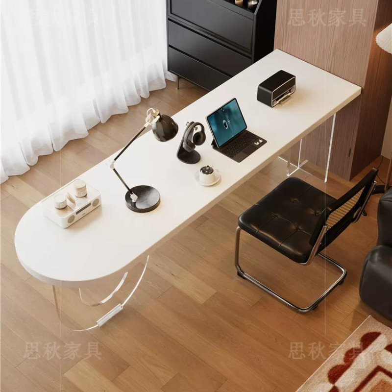 이탈리아 스타일 흰색 단단한 나무 책상 북유럽풍 창의적 - Bedroom Furniture 리뷰 및 가격